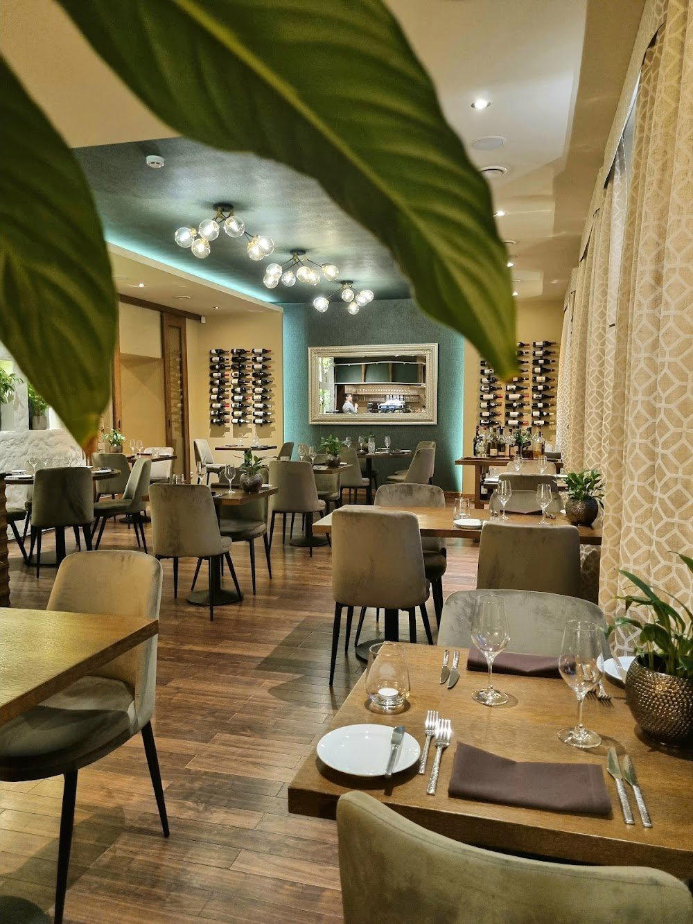 Forest restaurant in Riga, Latvia