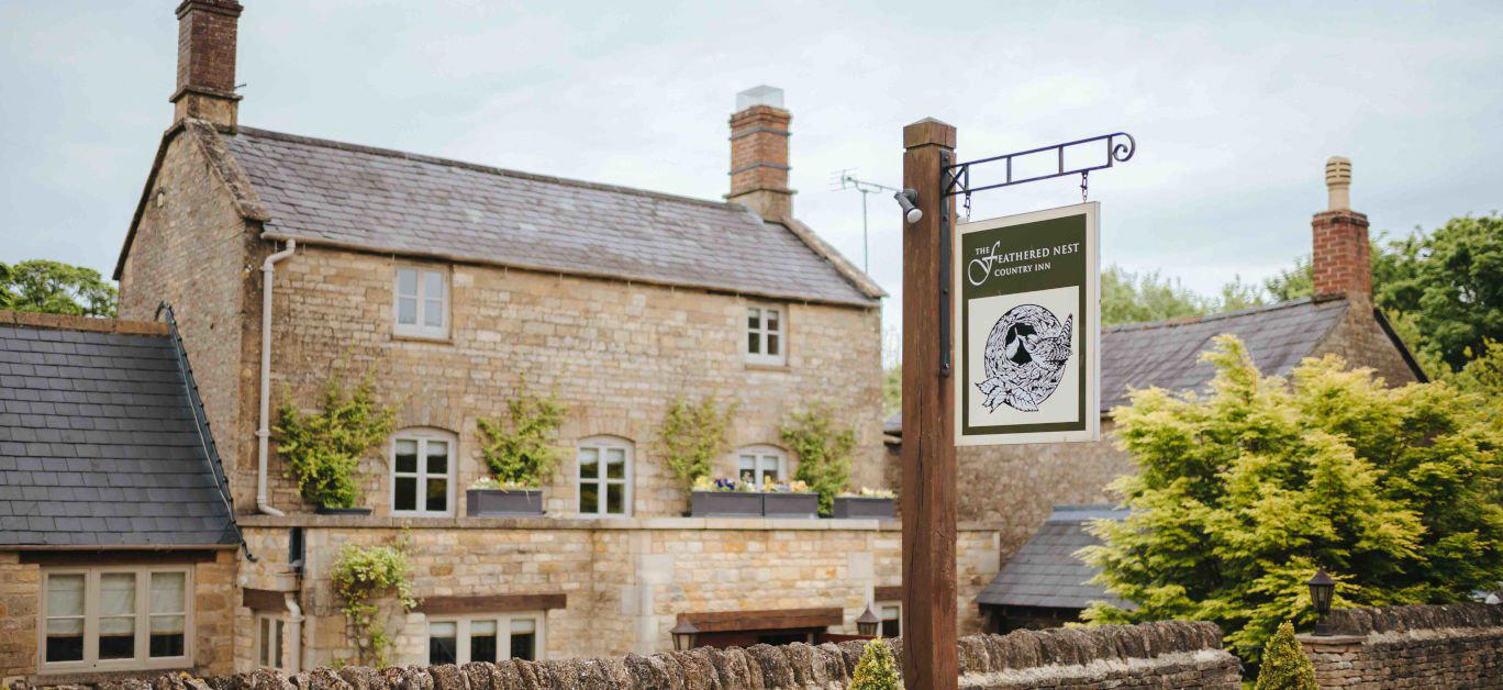 The Feathered Nest Inn restaurant in Nether Westcote, United Kingdom