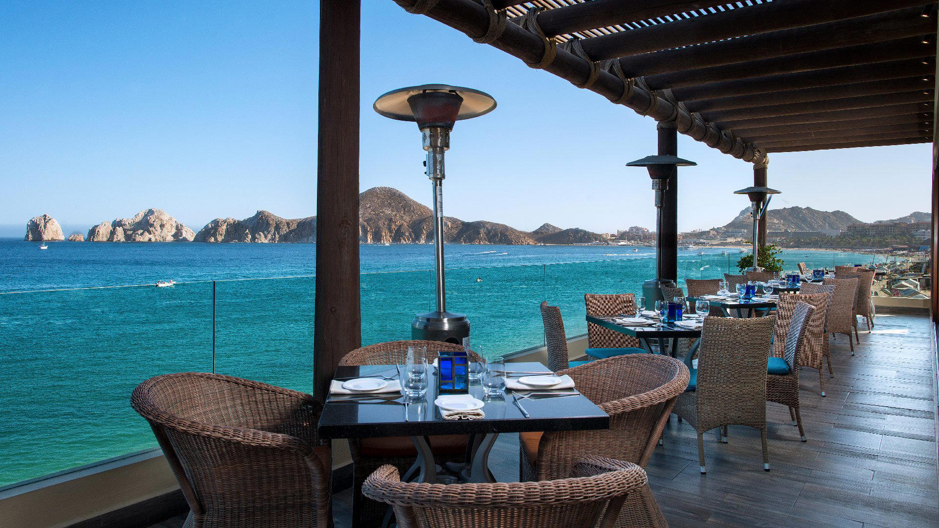 Neptune restaurant in Los Cabos, Mexico