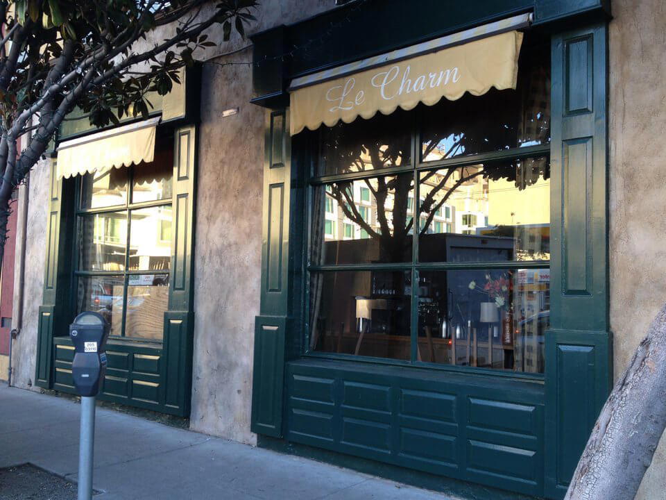 Le Charm restaurant in San Francisco, United States