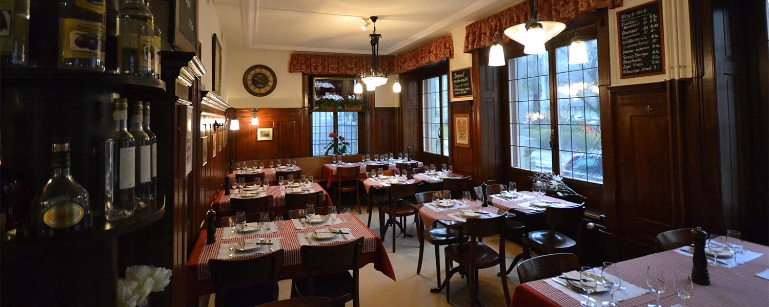 Fribourger Fonduestübli restaurant in Zurich, Switzerland