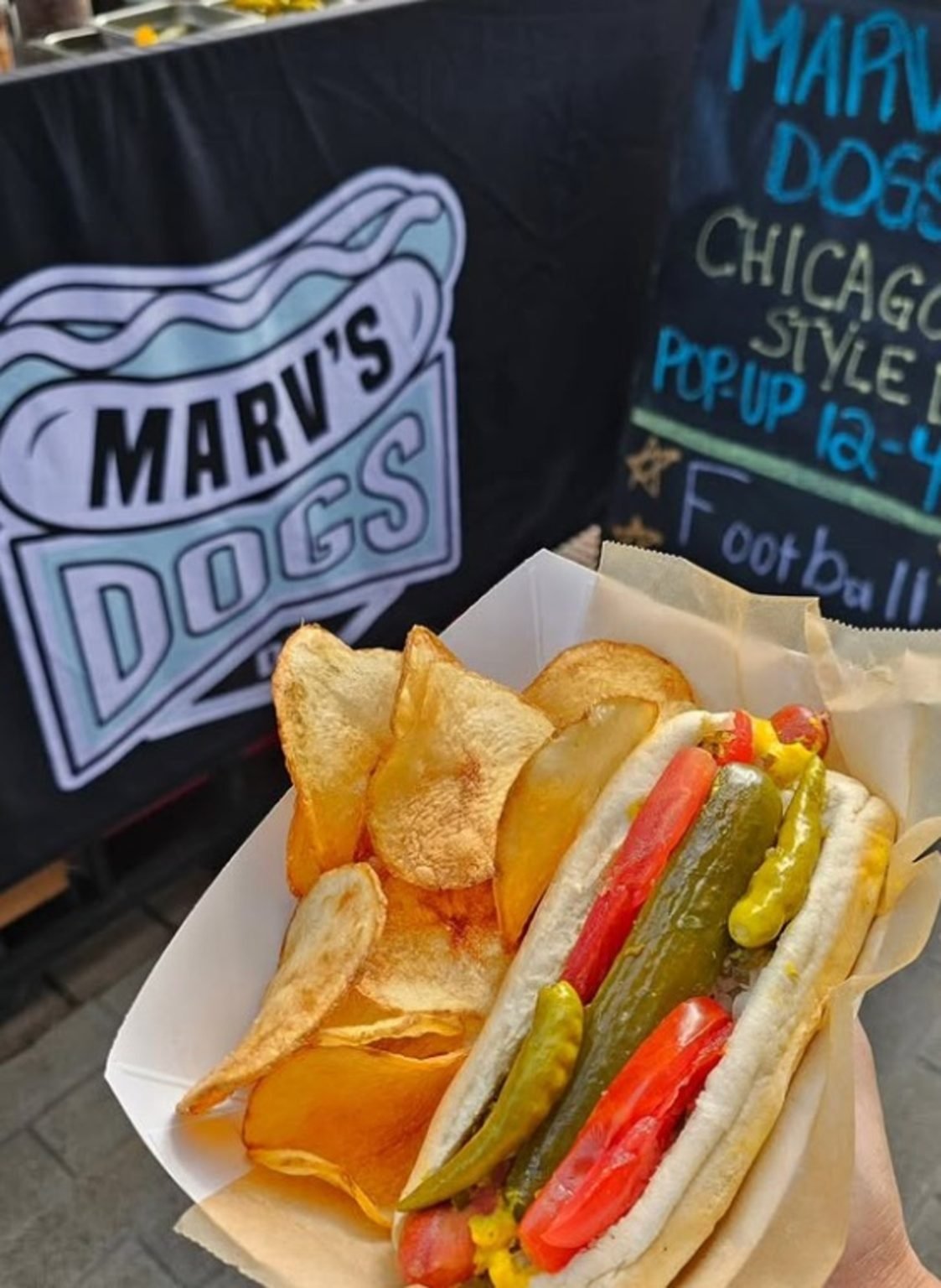 Marv’s Dogs restaurant in Washington DC, United States