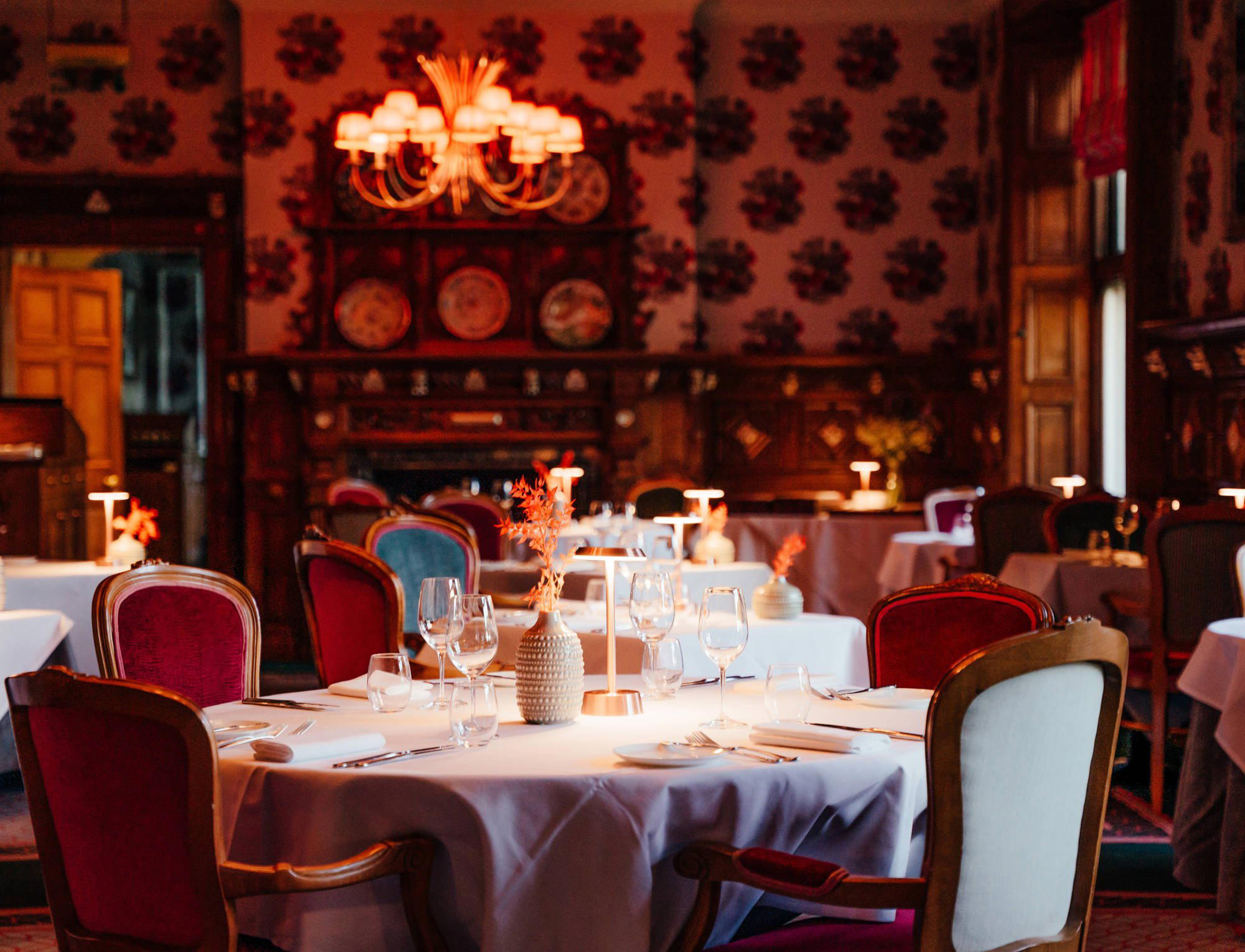 The Camellia Restaurant at South Lodge restaurant in Lower Beeding, United Kingdom