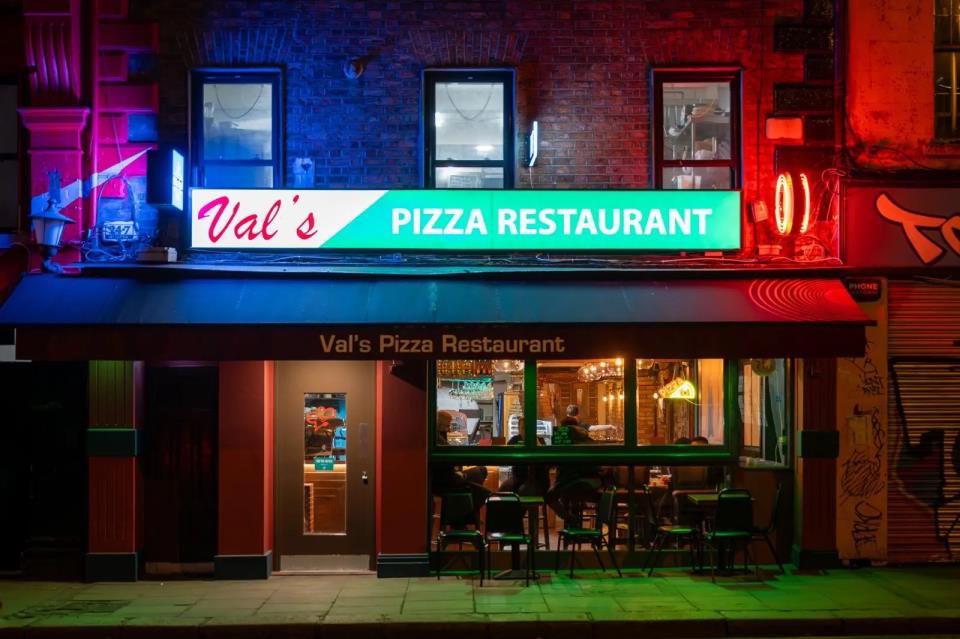 Val's restaurant in Dublin, Ireland