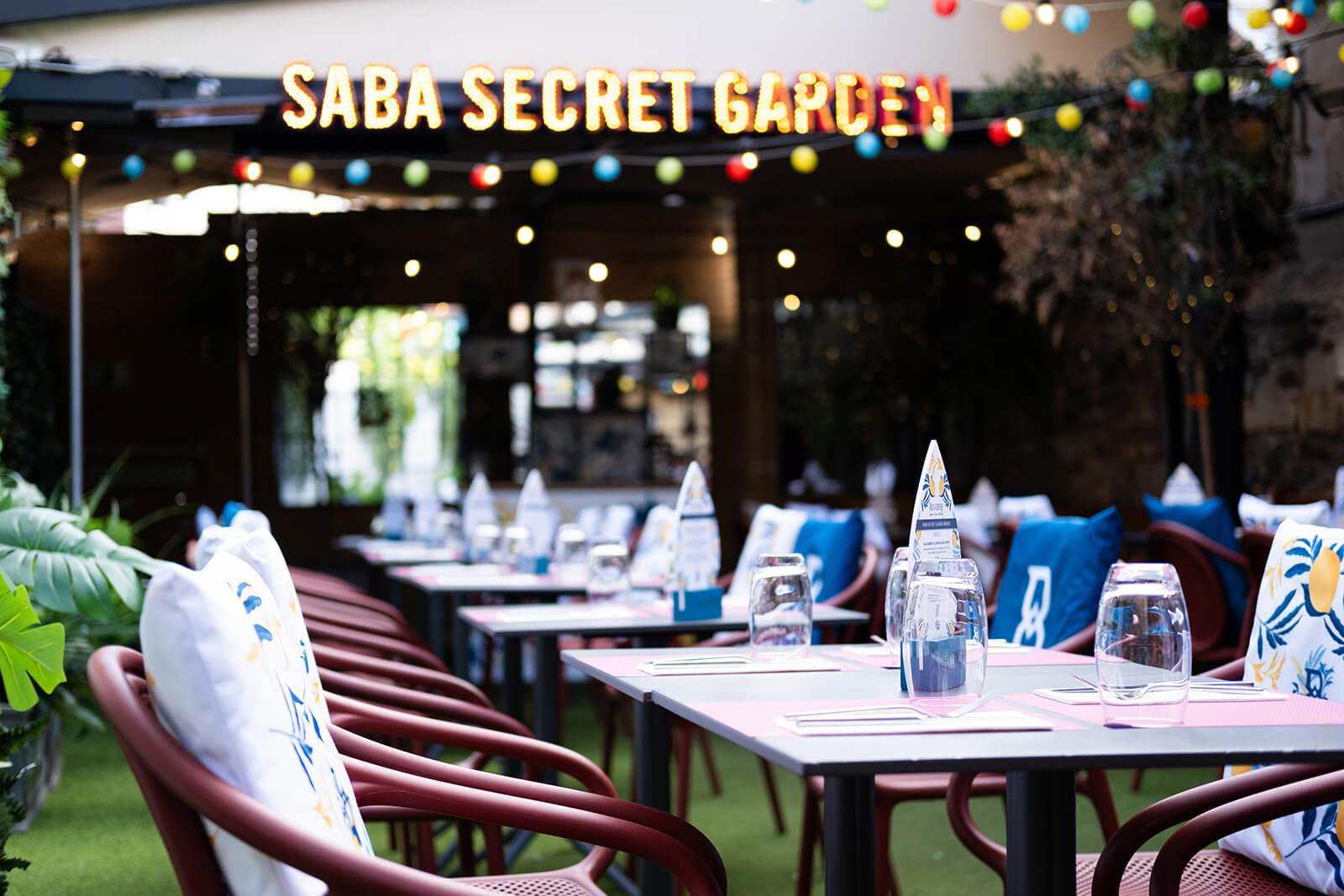 Saba restaurant in Dublin, Ireland