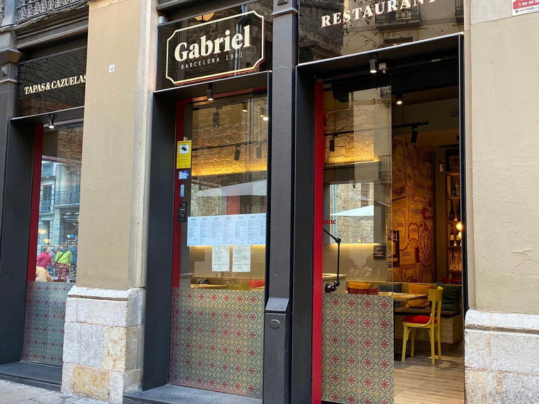 Restaurant Gabriel Barcelona, Barcelona, Spain