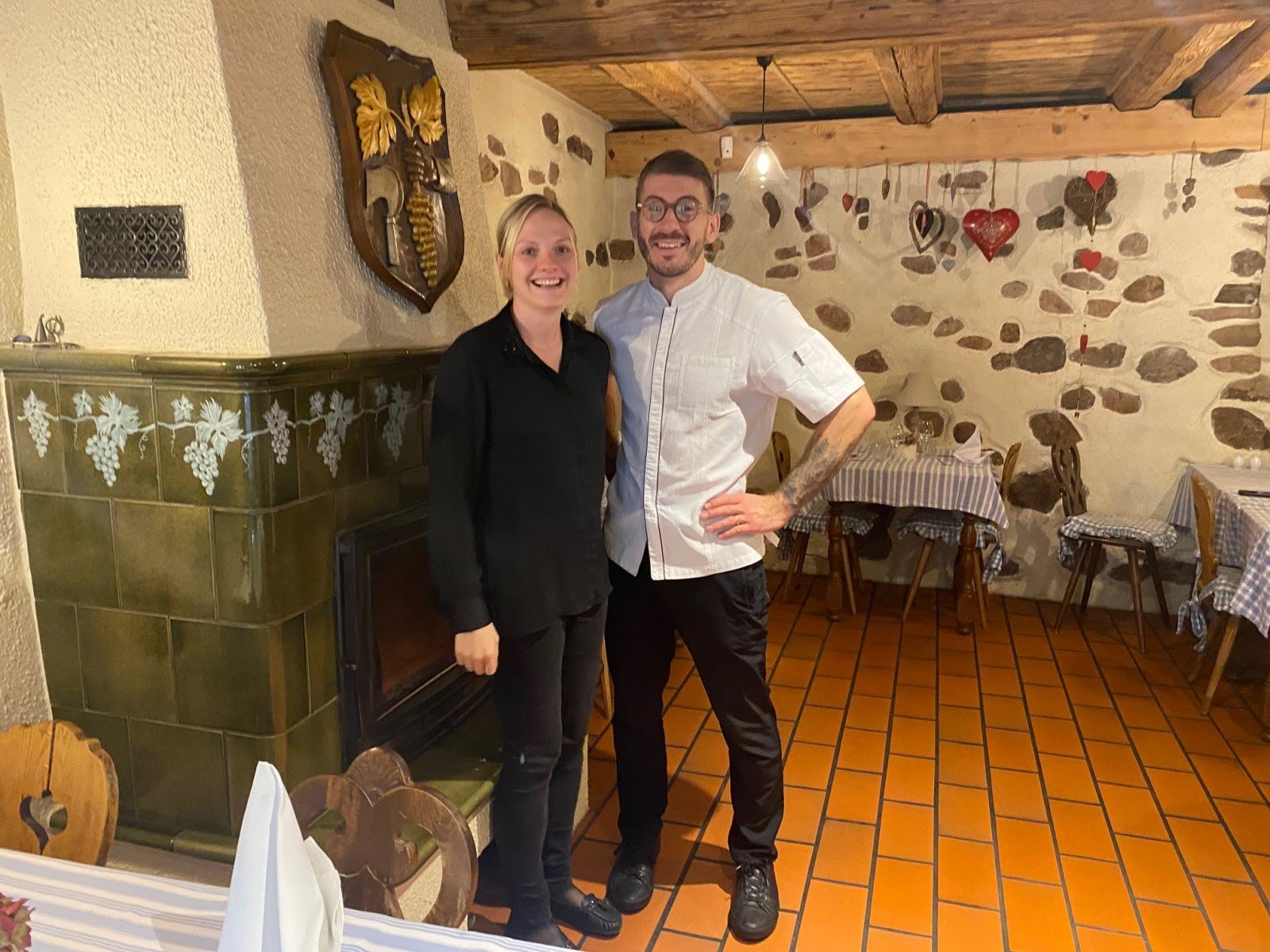 Au Raisin d'Or restaurant in Zimmerbach, France