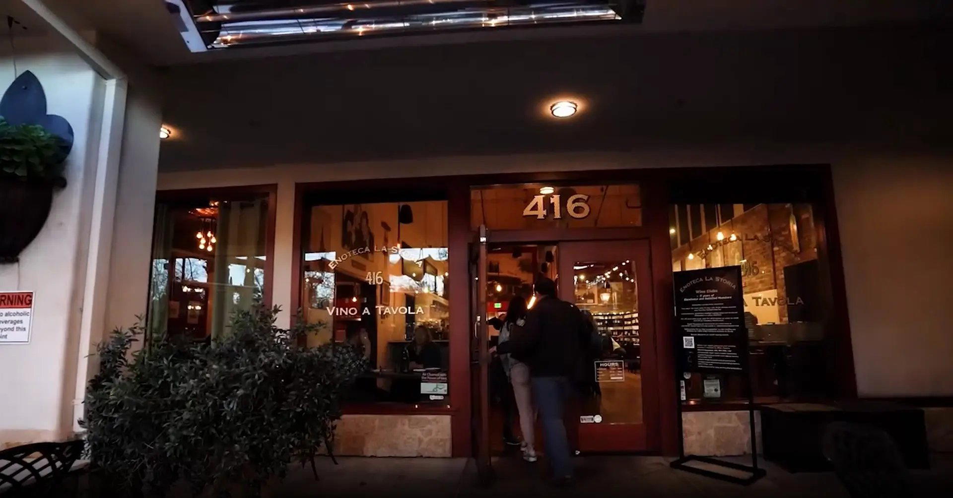 Enoteca La Storia restaurant in Los Gatos, United States
