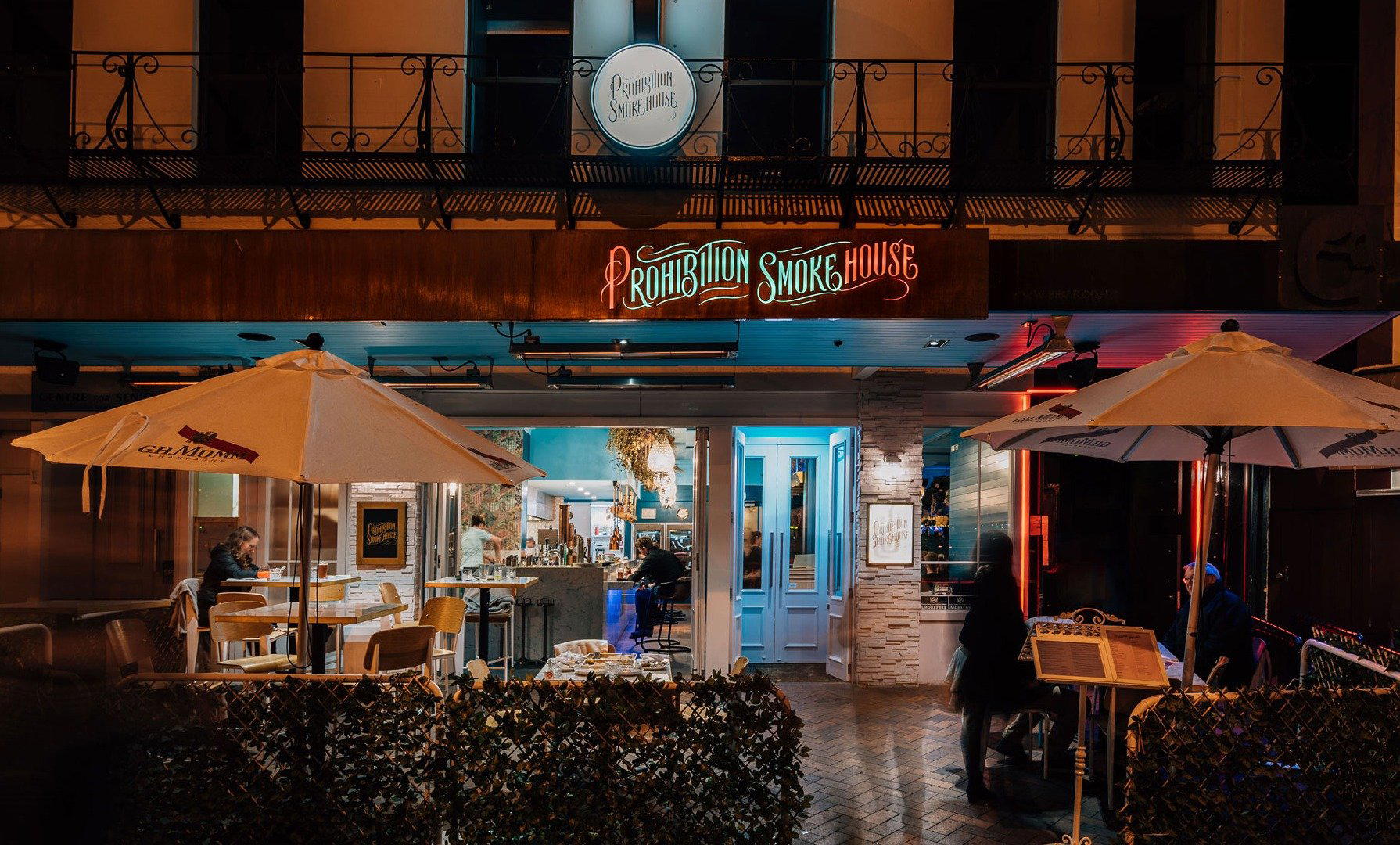 Prohibition Smokehouse restaurant in Dunedin