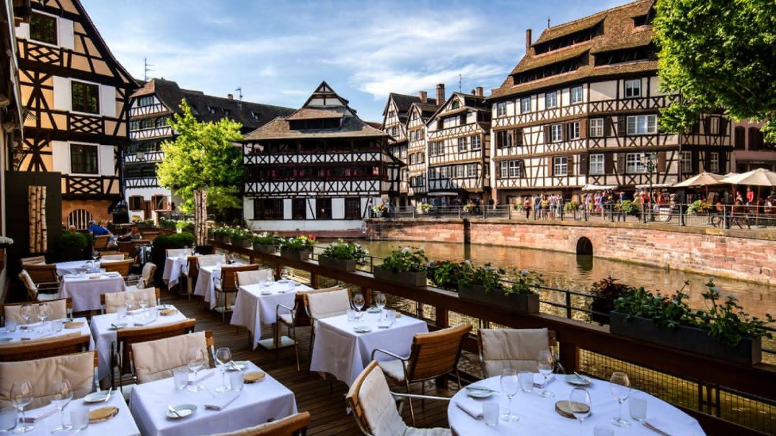 Régent Petite France restaurant in Strasbourg, France