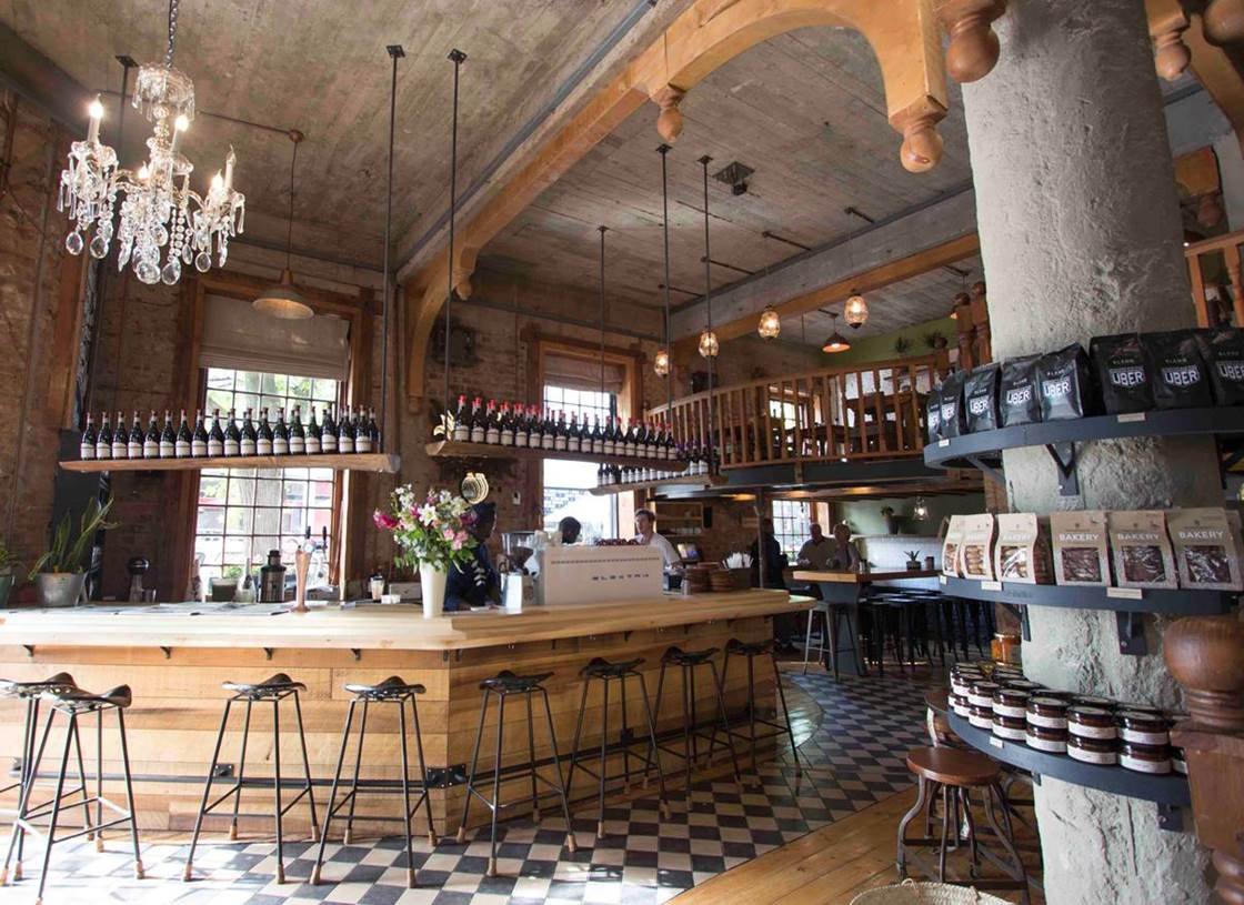 Boschendal at Oude Bank restaurant in Stellenbosch, South Africa