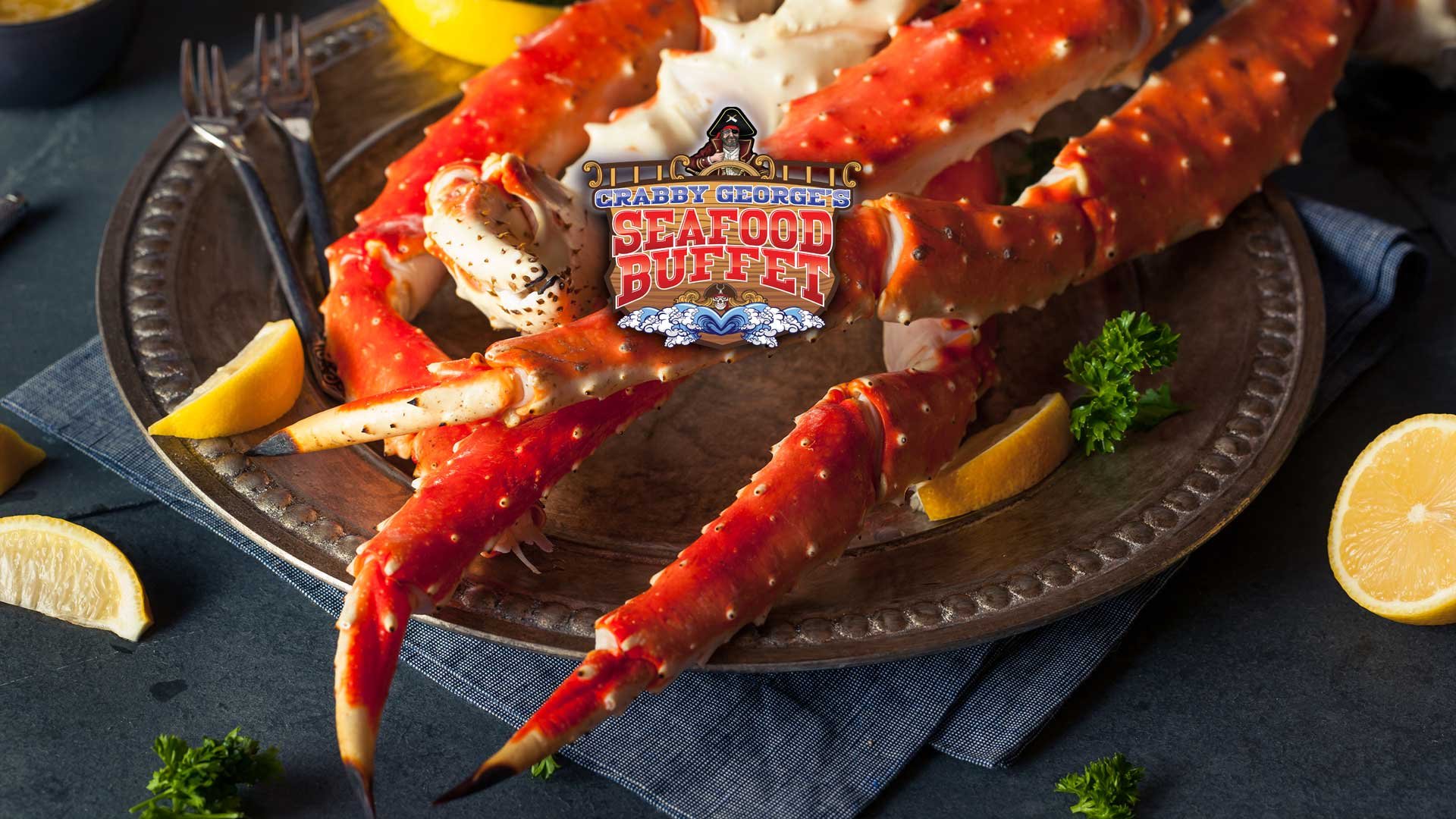 Crabby George's Calabash Seafood Buffet restaurant in Myrtle Beach, United States