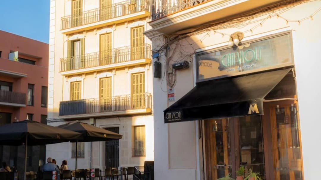 Can Violí restaurant in Barcelona, Spain