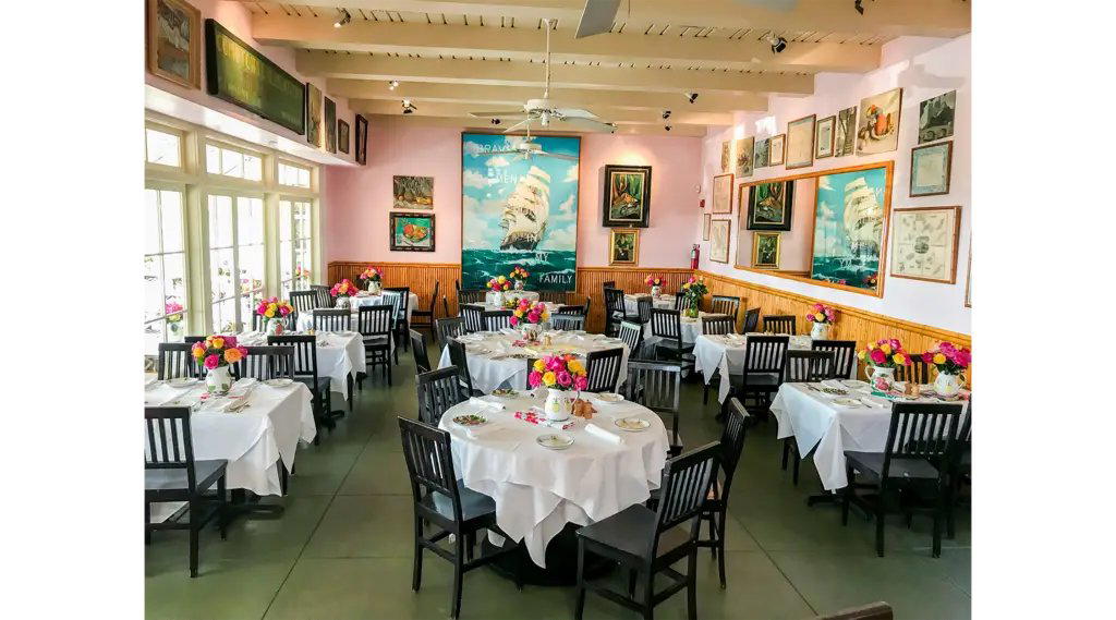 Ivy at the Shore restaurant in Santa Monica, United States
