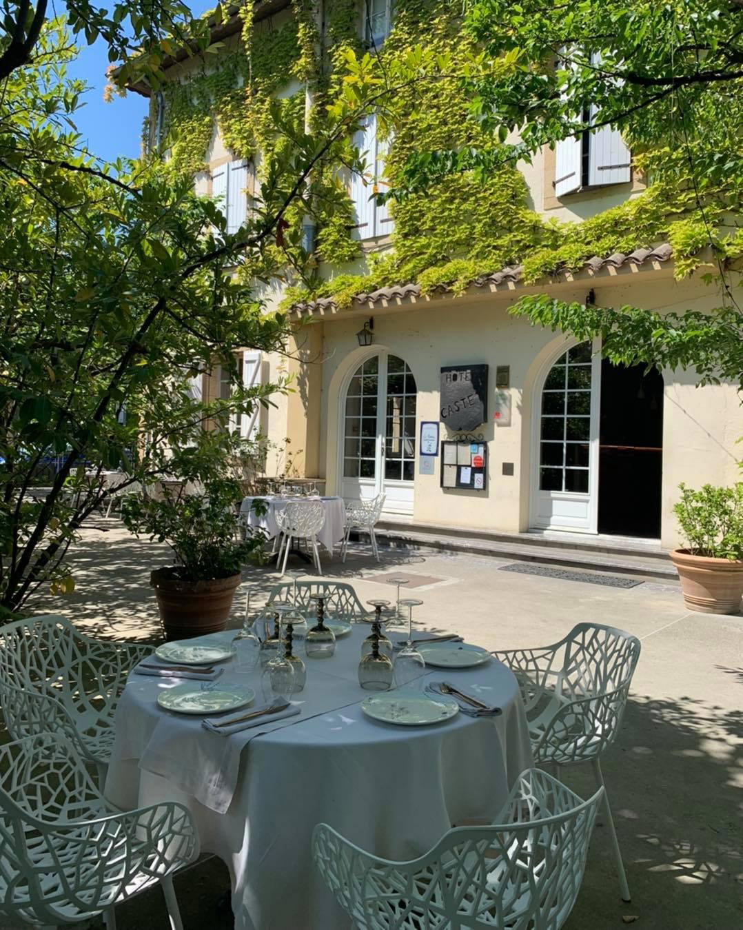 Le Castet restaurant in Martres-Tolosane, France