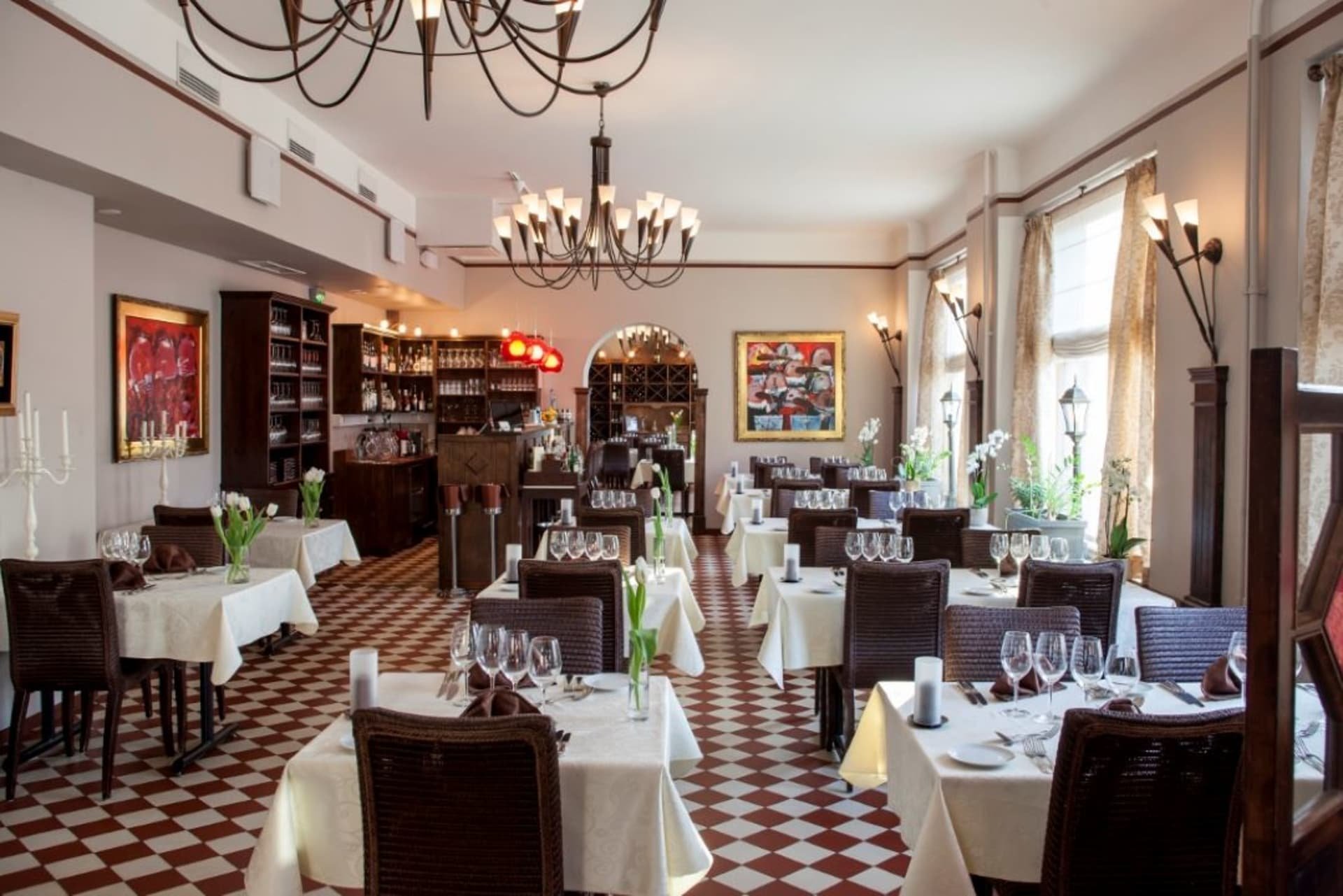 Roux restaurant in Lahti, Finland