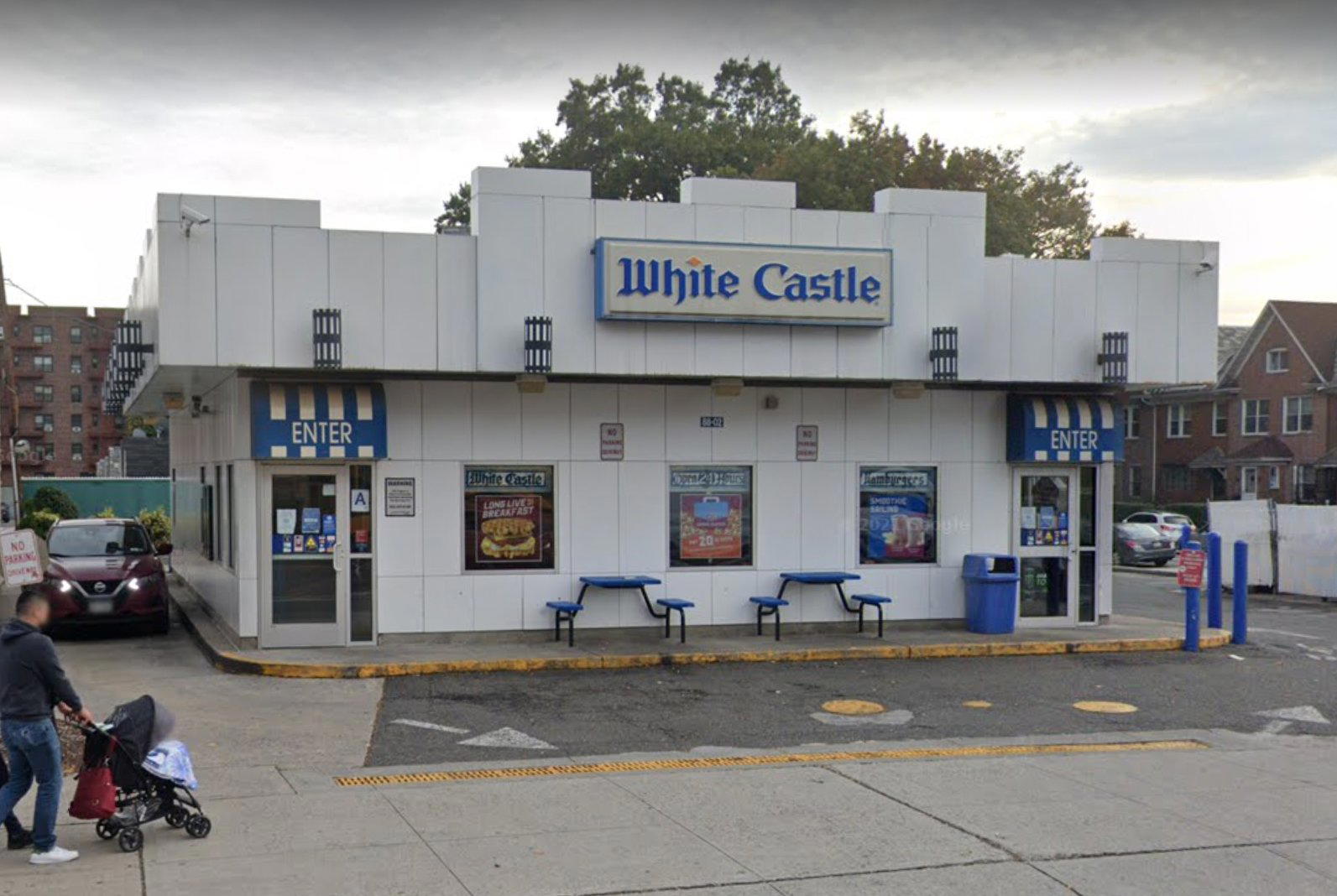 White Castle restaurant in New York City, United States