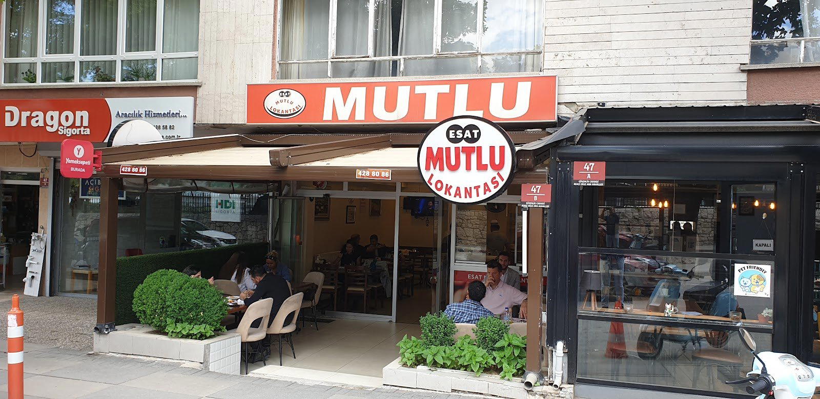 Mutlu Lokantası restaurant in Ankara