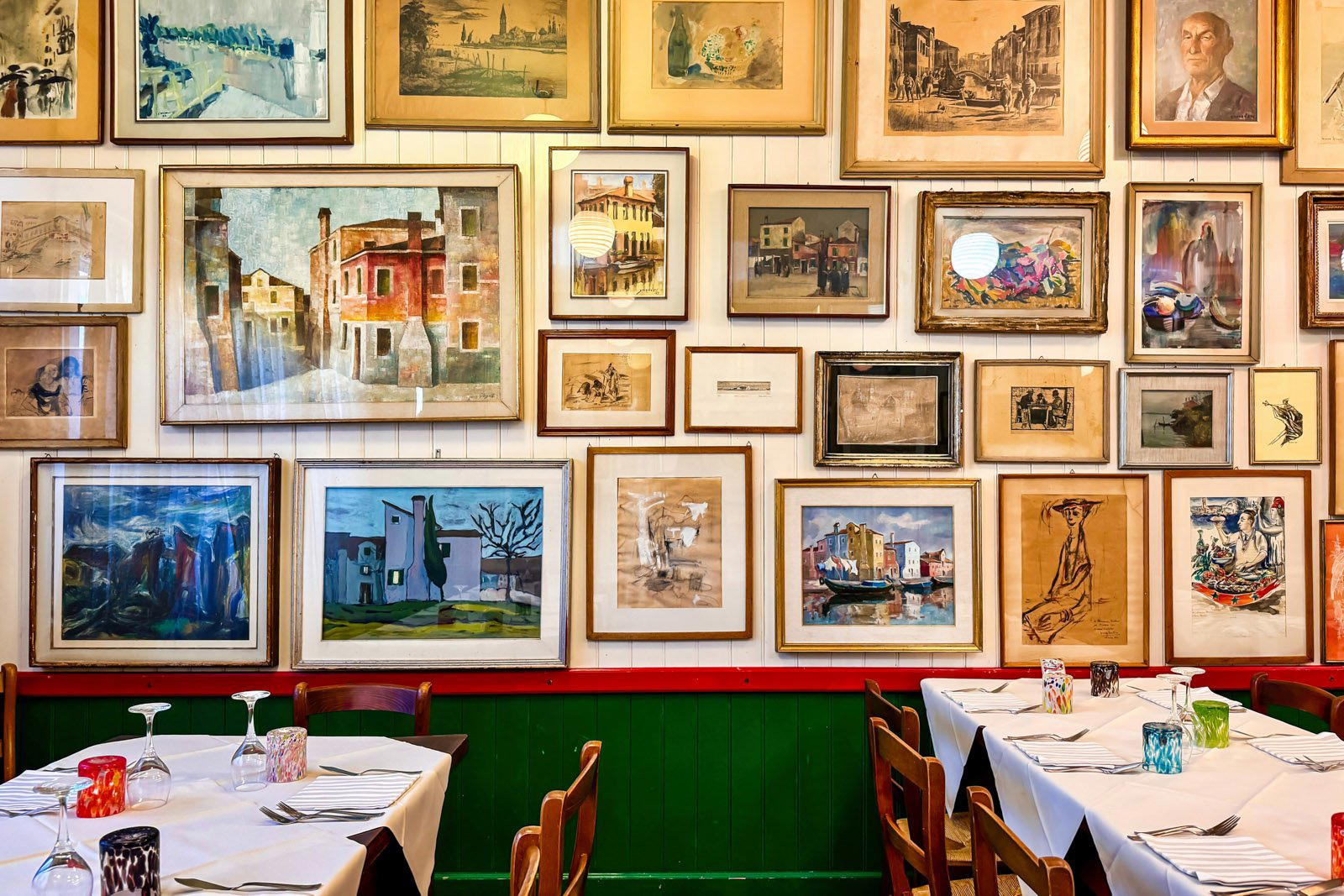 Trattoria da Romano restaurant in Venice, Italy