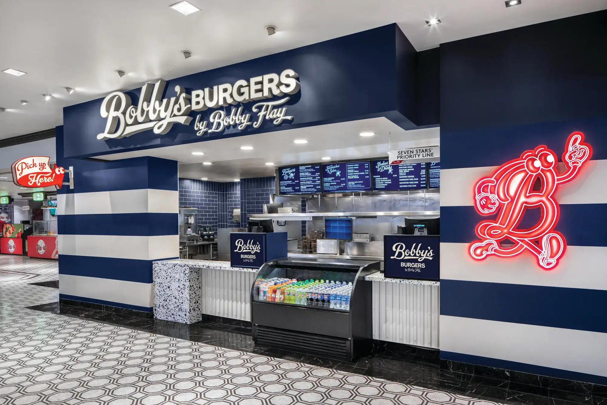 Bobby's Burgers restaurant in Las Vegas, United States