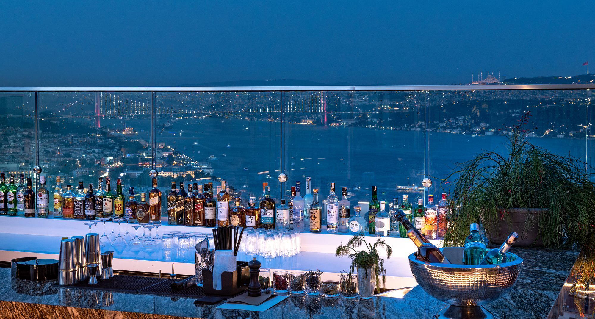 Upperist restaurant in Istanbul, Turkey