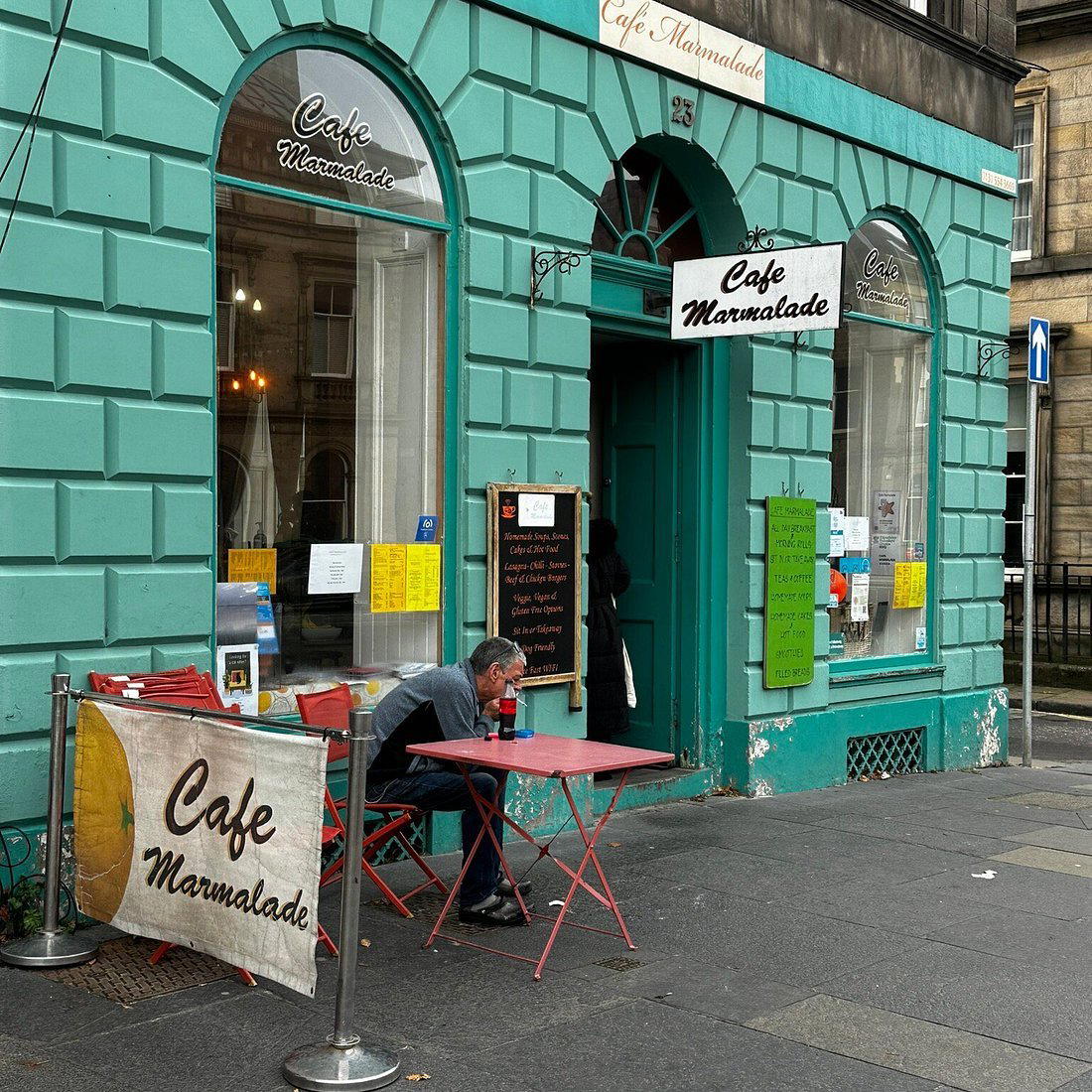 Cafe Marmalade restaurant in Edinburgh, United Kingdom