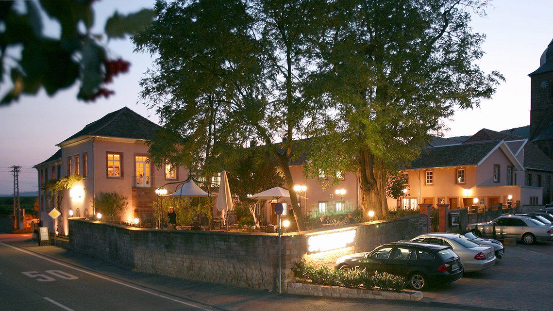 Ritterhof zur Rose restaurant in Burrweiler, Germany