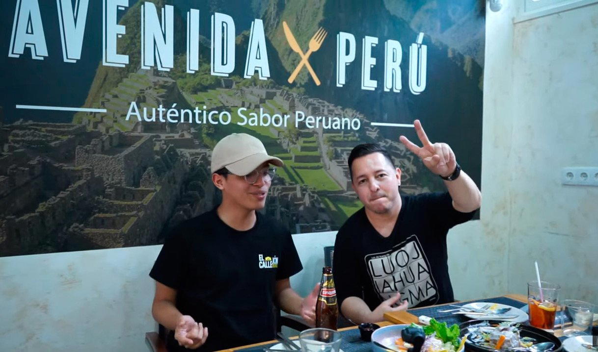 Avenida Peru restaurant in Madrid, Spain