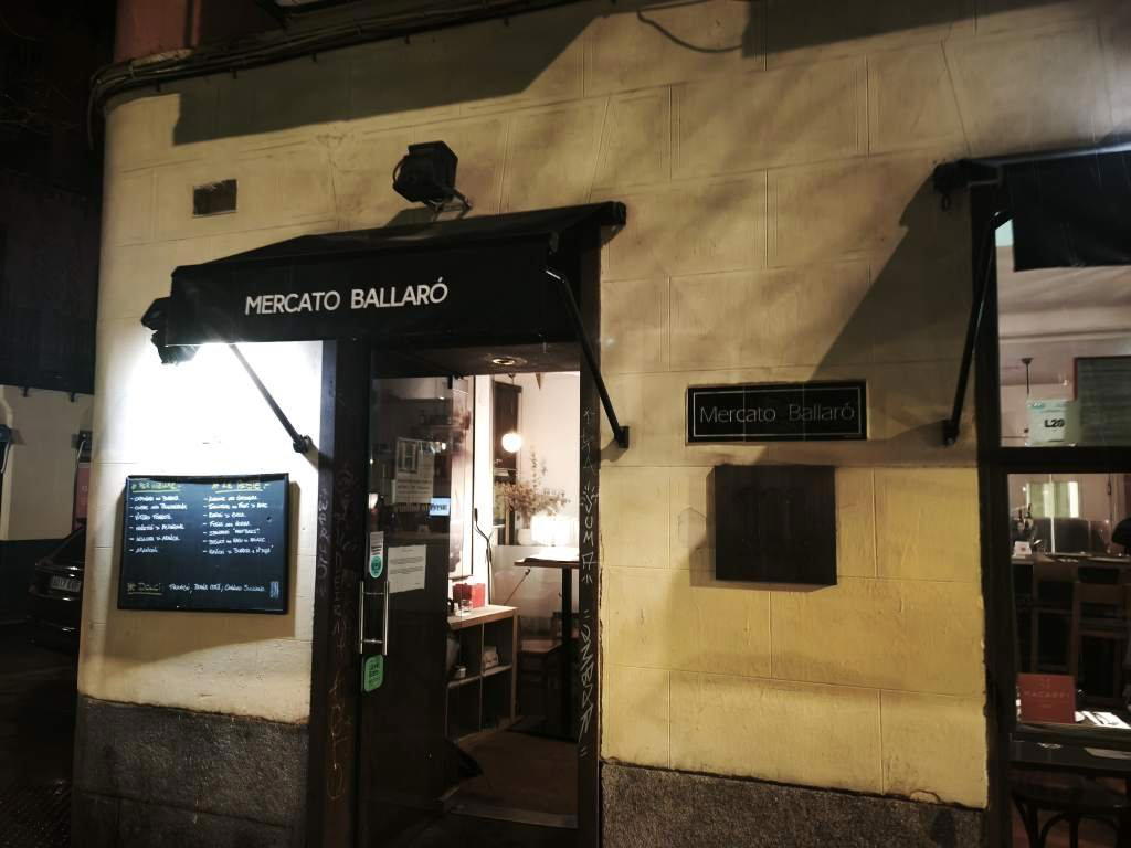 Mercato Ballaró restaurant in Madrid, Spain