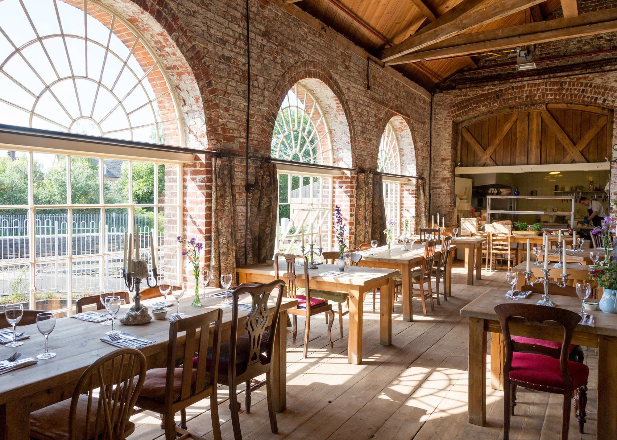 The Goods Shed restaurant in Canterbury, United Kingdom