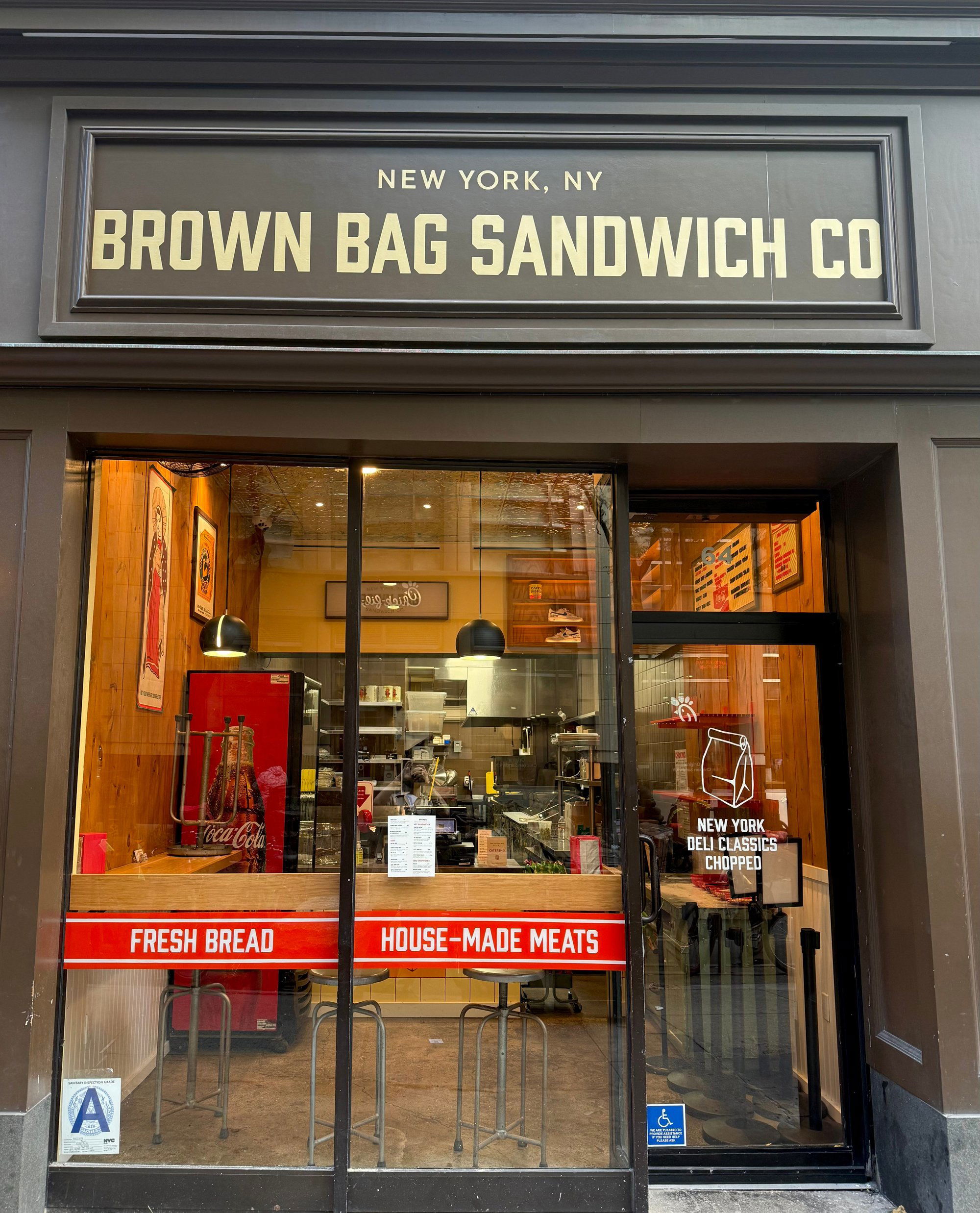 Brown Bag Sandwich Co, Restaurant in New York City