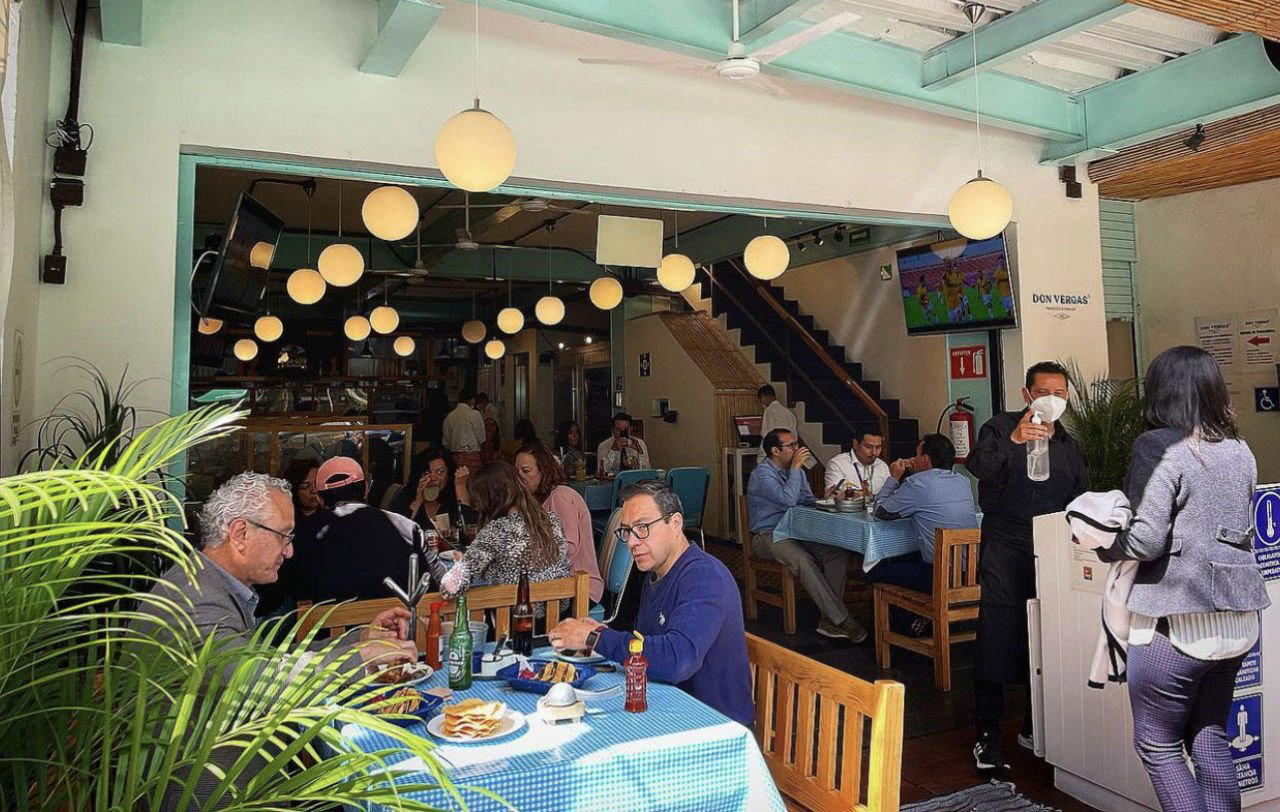 Don Vergas restaurant in Mexico City, Mexico