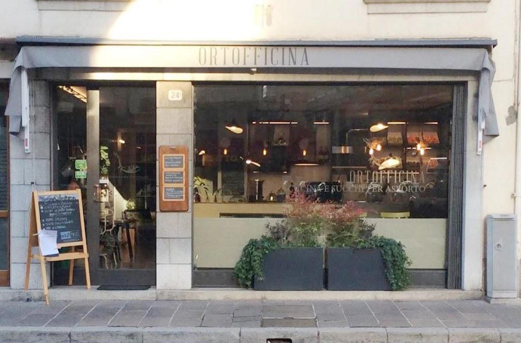 Ortofficina restaurant in Udine, Italy