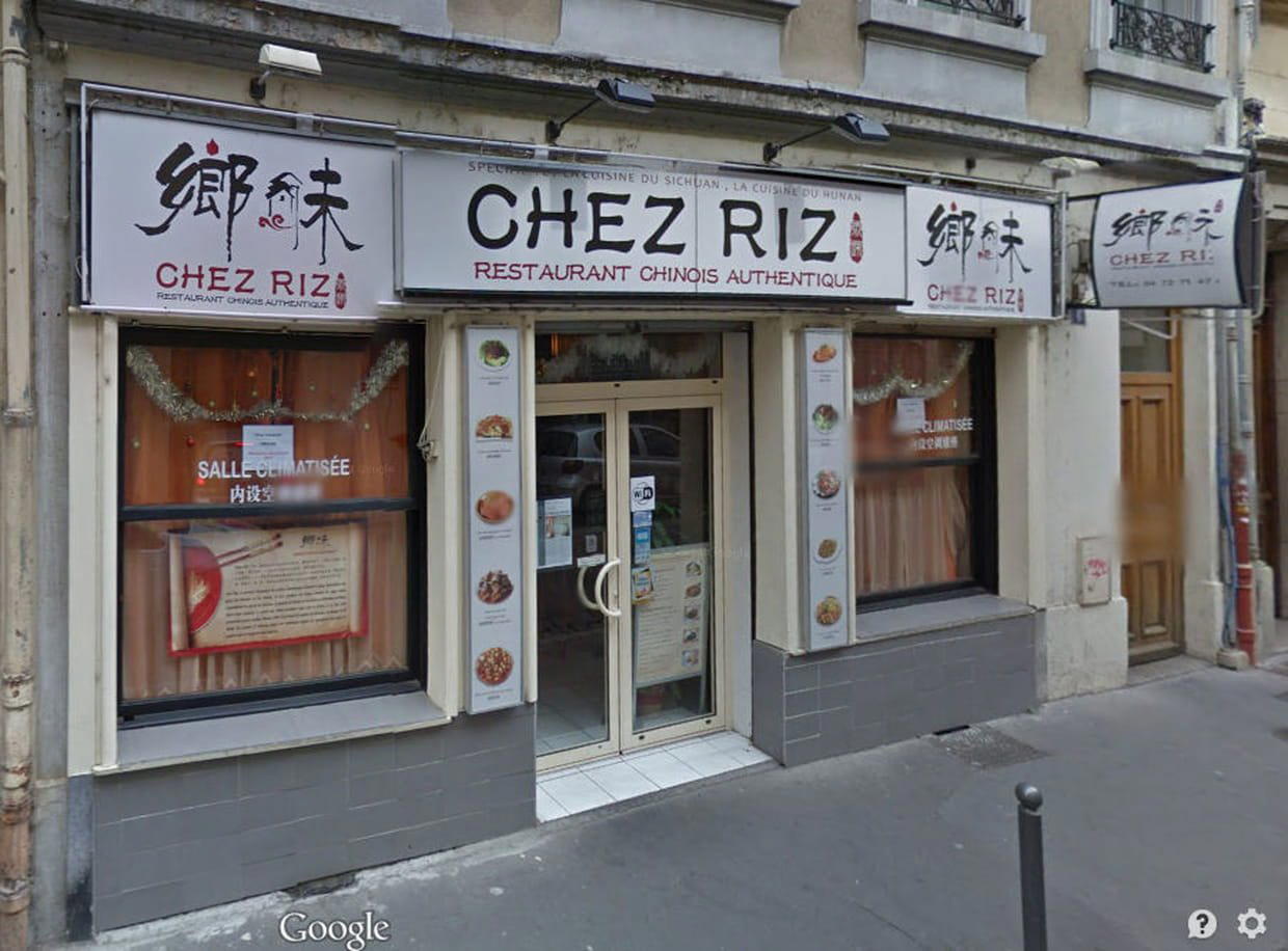 Chez Riz restaurant in Lyon, France