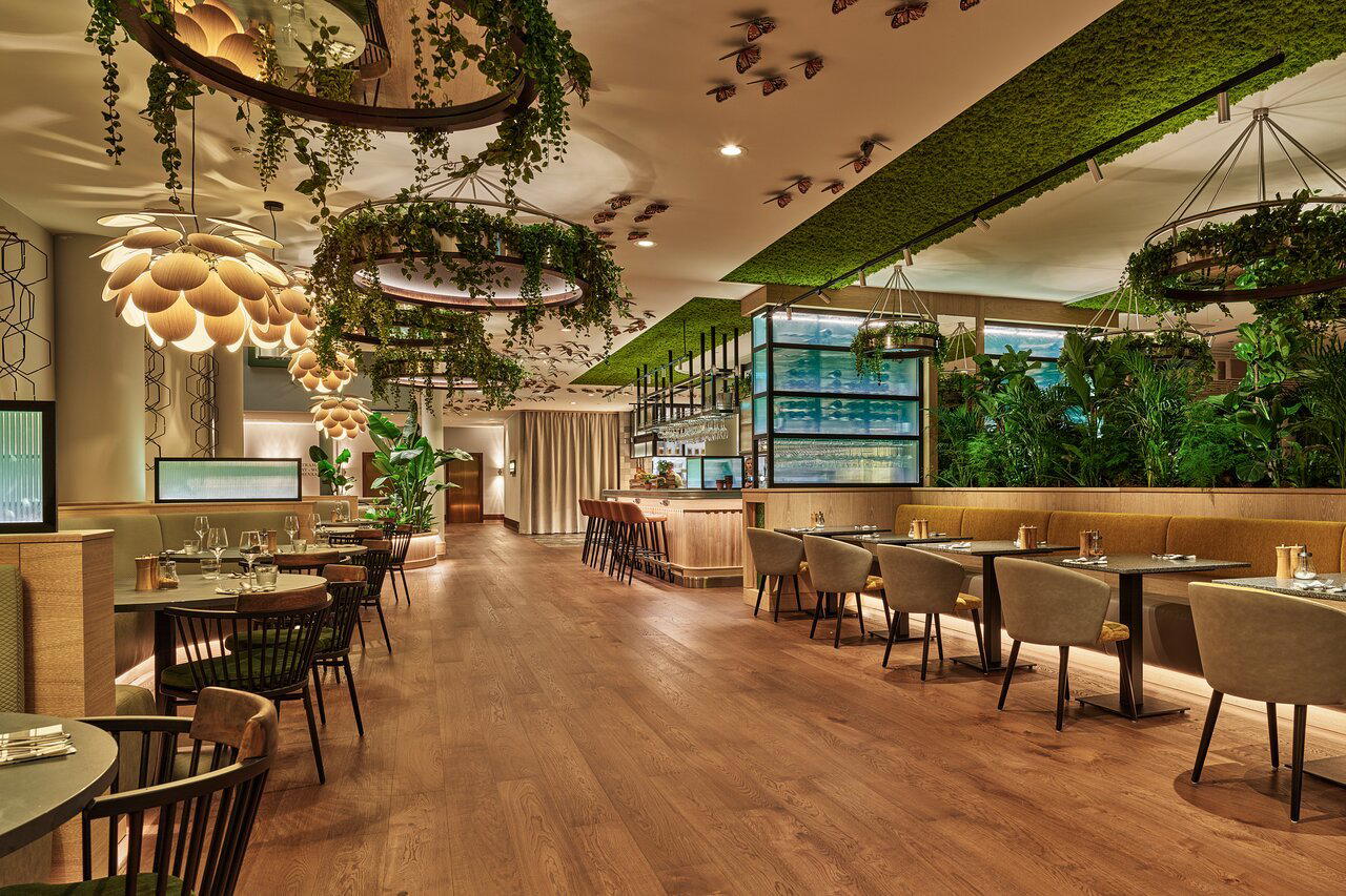 Botanica restaurant in The Hague, Netherlands