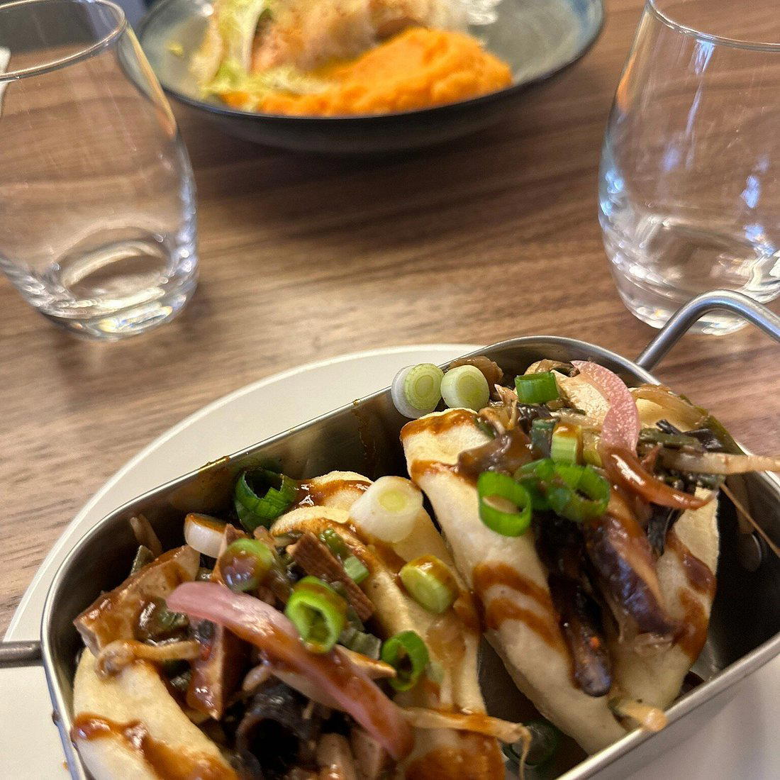 Slow restaurant in Paris, France