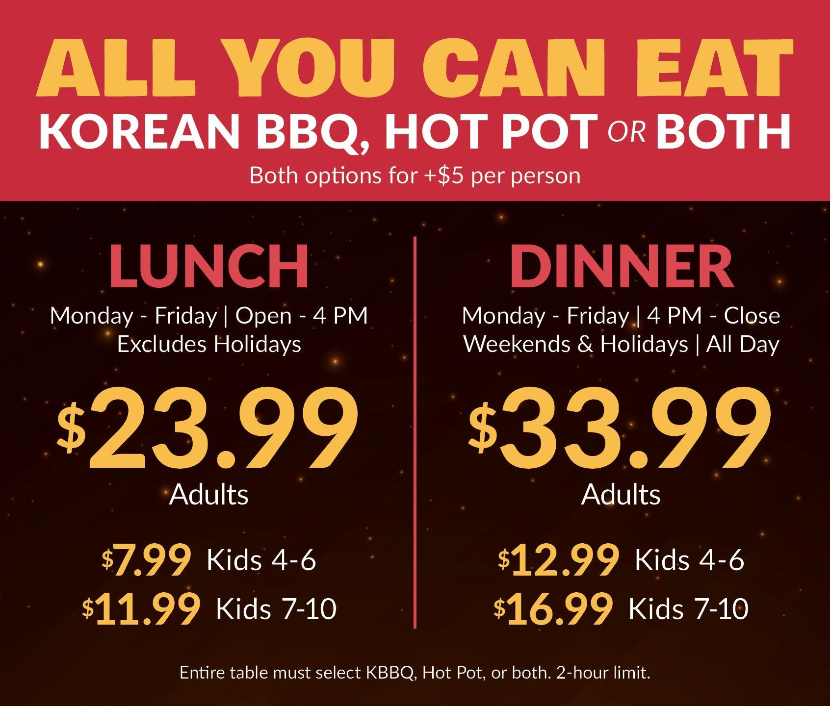 KPOT Korean BBQ & Hot Pot restaurant in Odessa, United States
