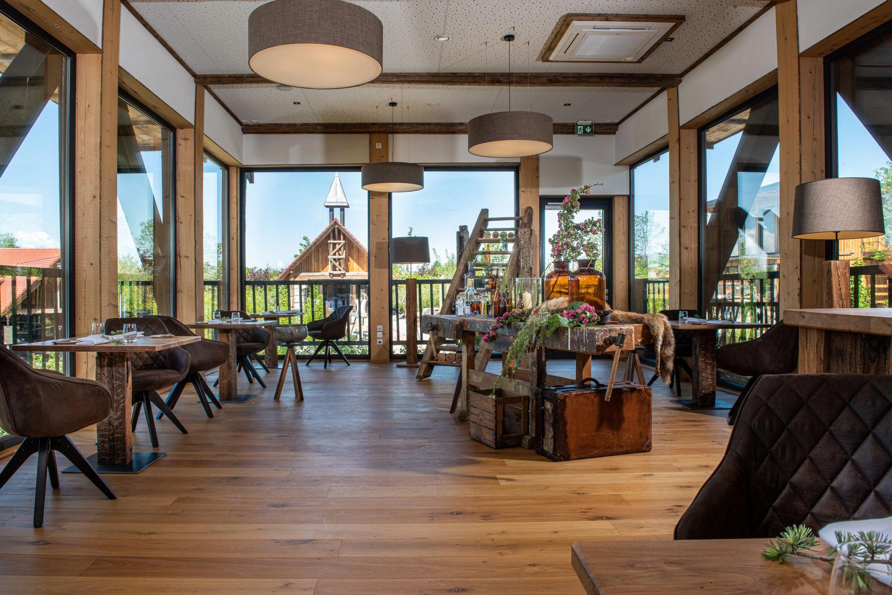 Brückenbaron restaurant in Sonderhofen, Germany