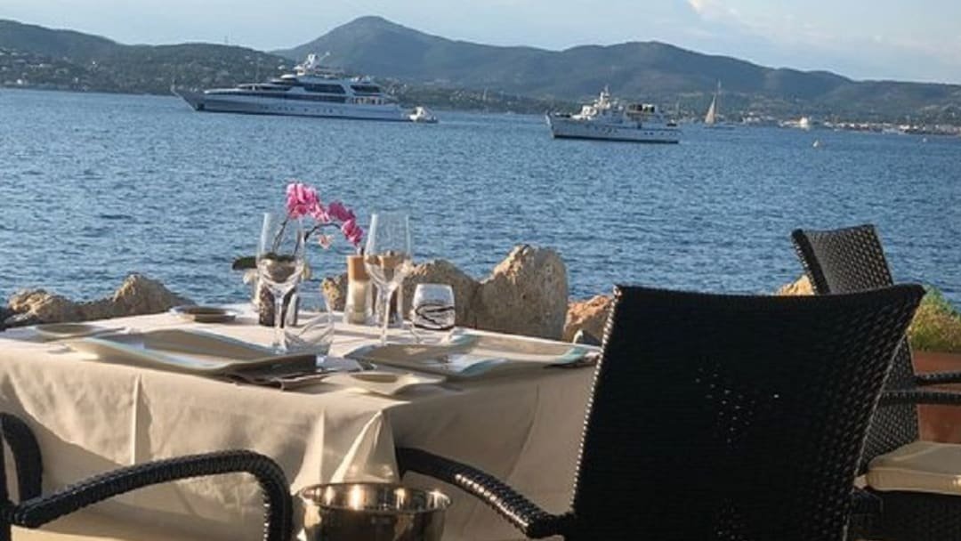 Les Viviers du Pilon restaurant in Saint Tropez, France