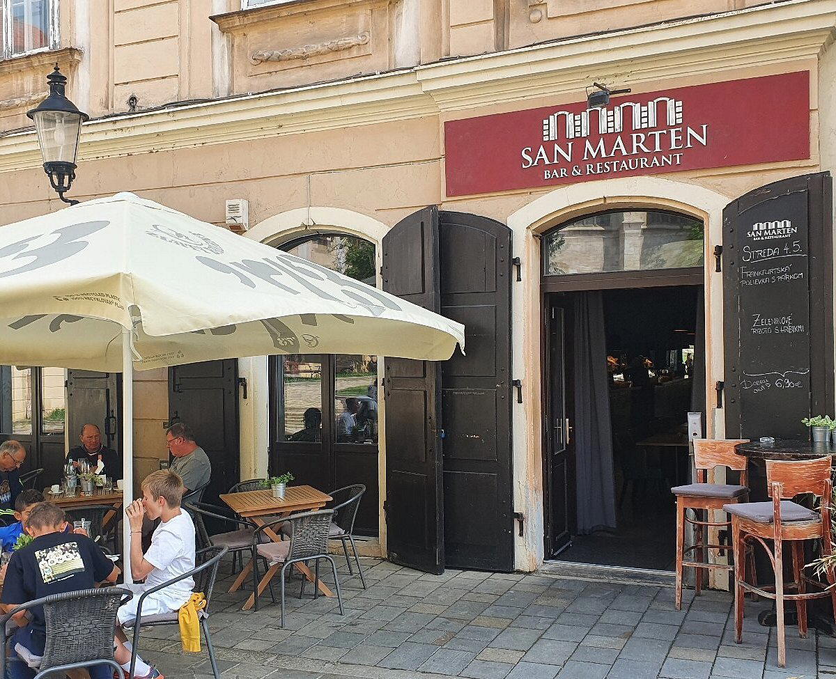 San Marten restaurant in Bratislava, Slovakia