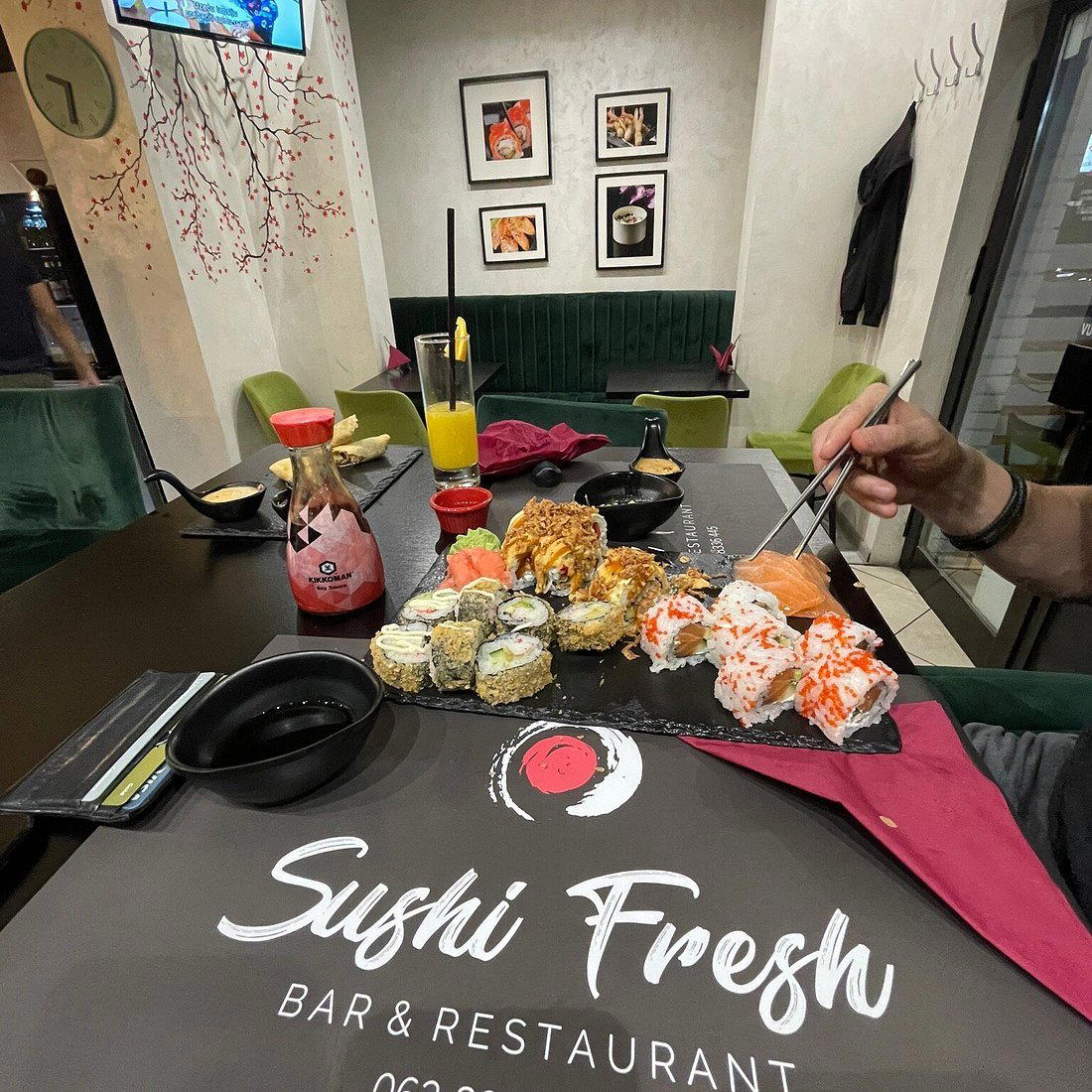 SUSHI FRESH restaurant in Novi Sad, Serbia