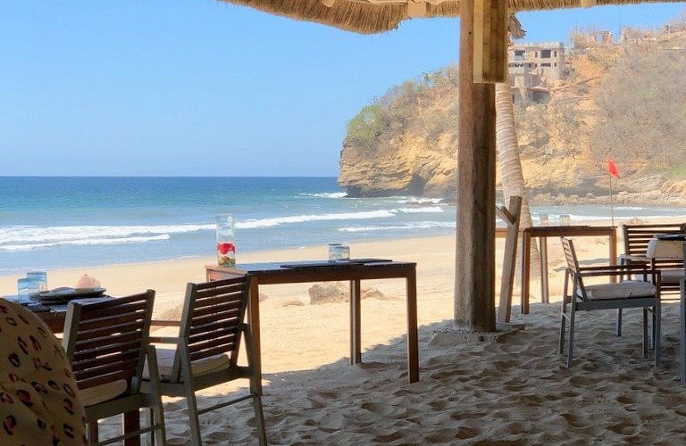 Tzamaika Beach Club, Punta Mita, Mexico
