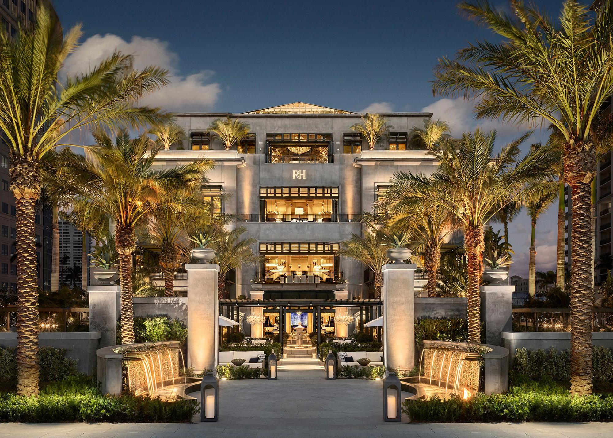 RH Rooftop Restaurant at RH West Palm restaurant in West Palm Beach, United States