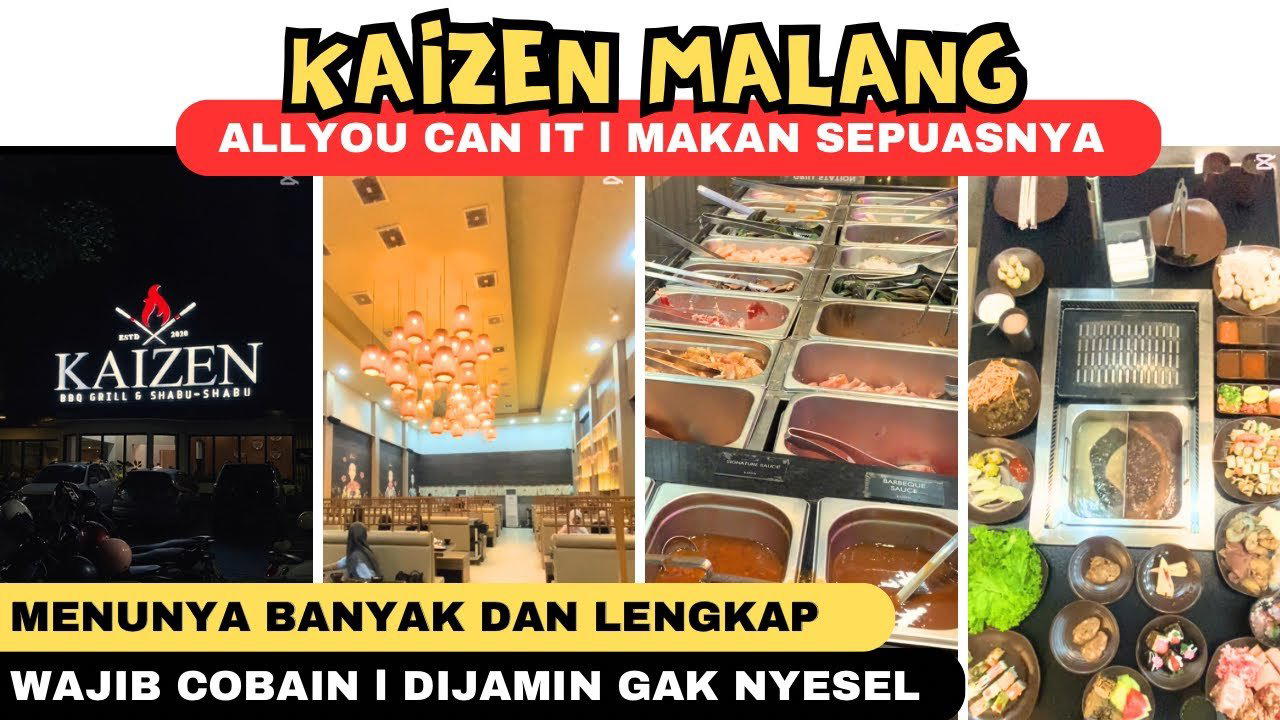 Kaizen All You Can Eat BBQ Grill & Shabu-Shabu restaurant in Malang