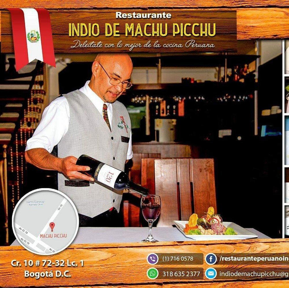 Restaurante Peruano - El Indio de Machu Picchu restaurant in Bogotá, Colombia