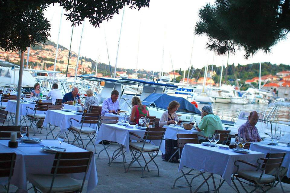 Orsan restaurant in Dubrovnik, Croatia