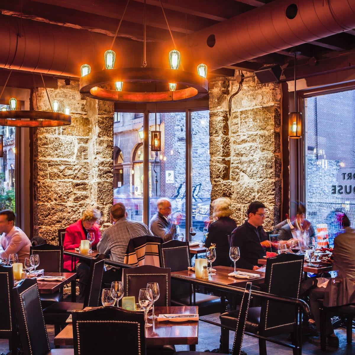 Vieux-Port Steakhouse restaurant in Montréal, Canada