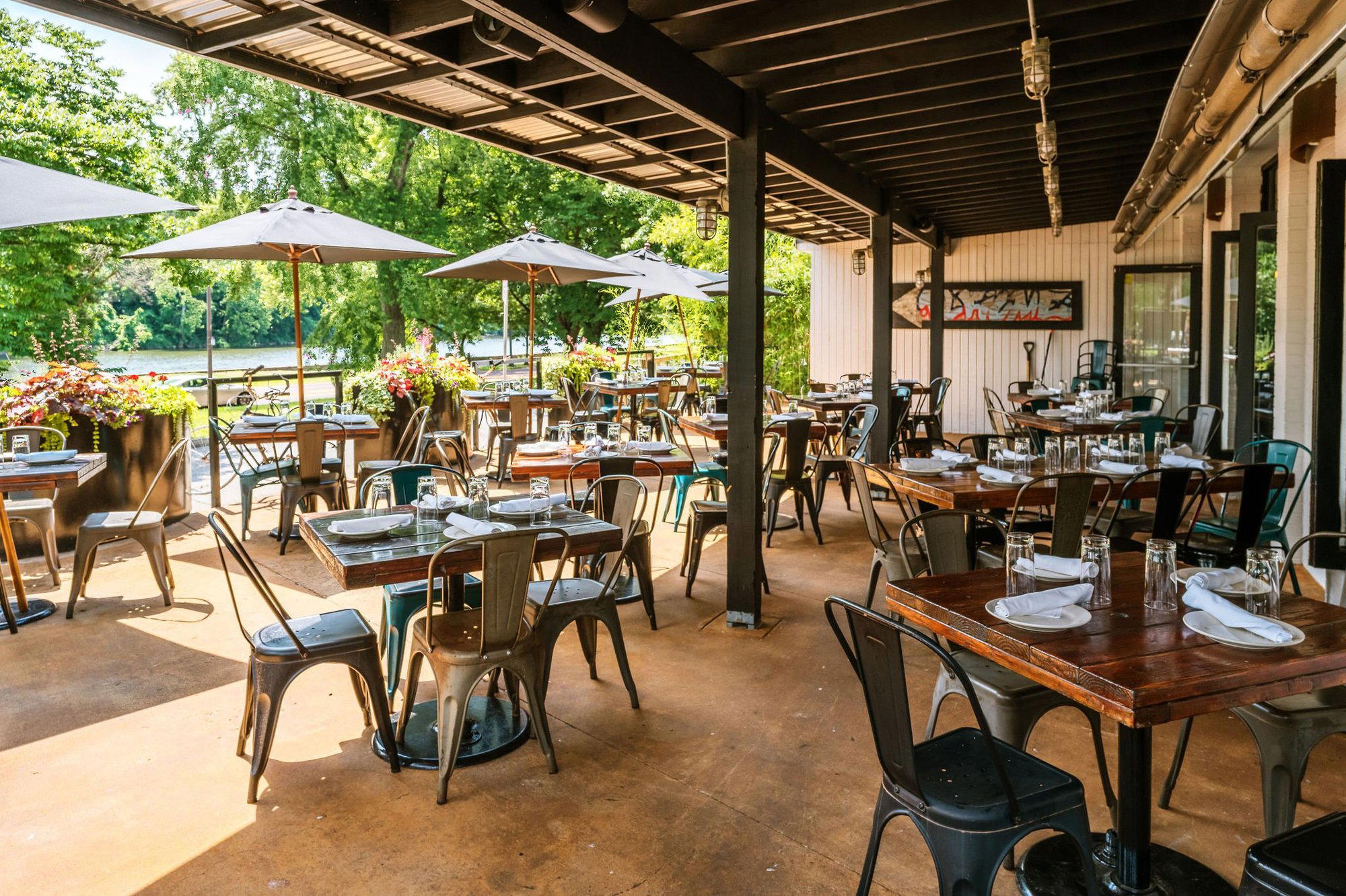 In Riva restaurant in Philadelphia, United States