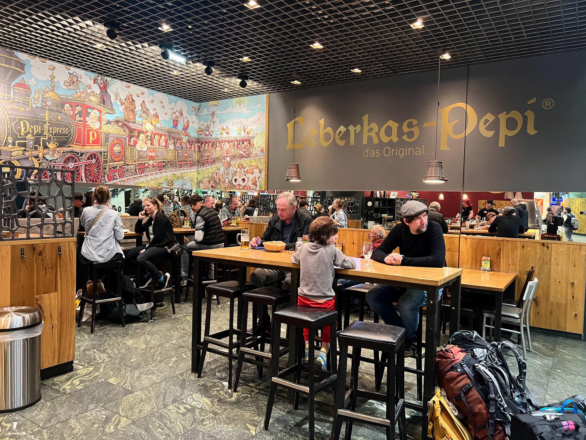 Leberkas-Pepi restaurant in Vienna, Austria