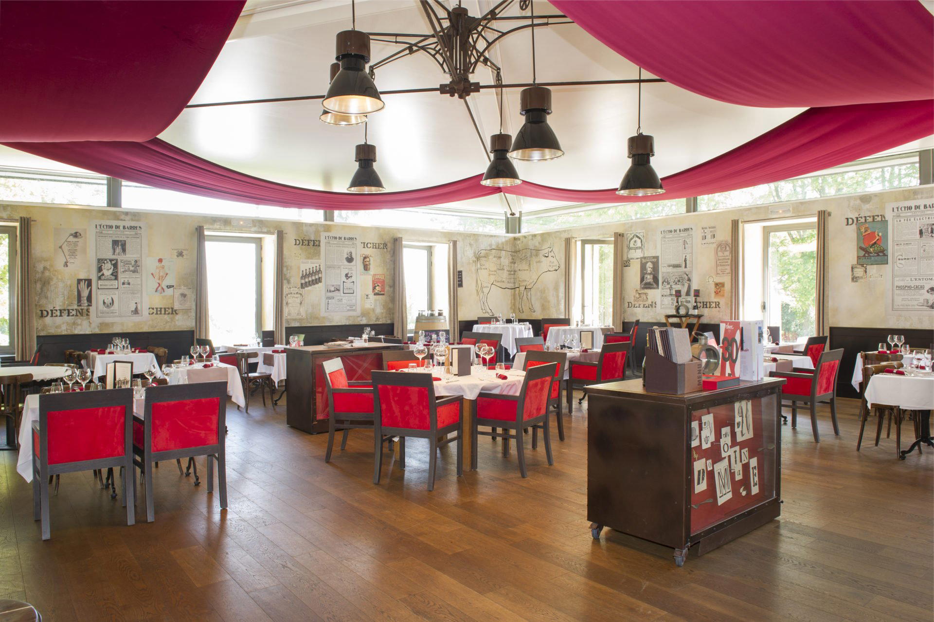 Domaine de Barres restaurant in Langogne